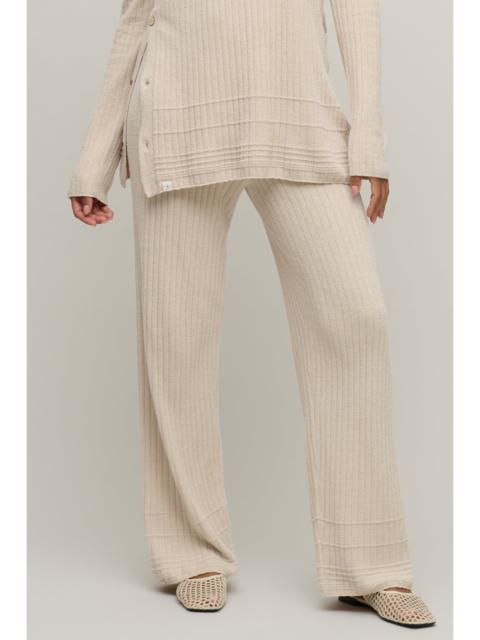 Barefoot Dreams CozyChic Ultra Lite® Textured Hem Rib Pant