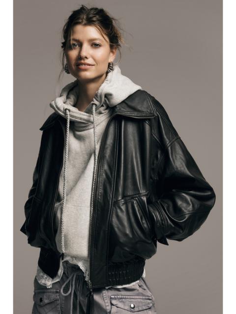 FREE PEOPLE We The Free Desert Moon Leather Jacket