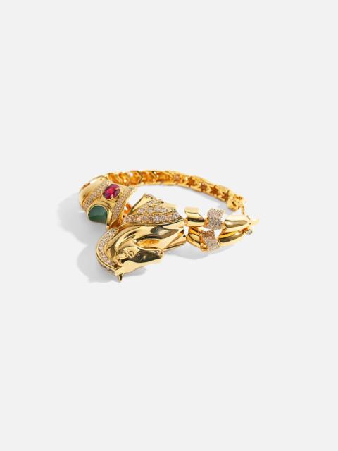 CAMILLA SAVAGE BEAUTY HORSE BRACELET GOLD