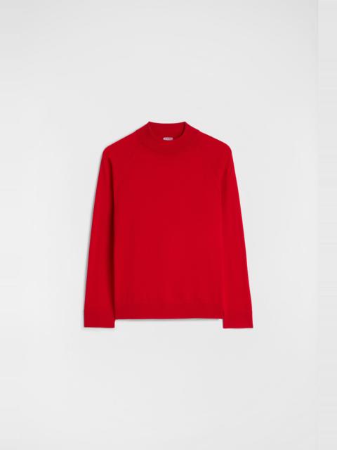 Jil Sander Lightweight Wool Mock-Neck Sweater