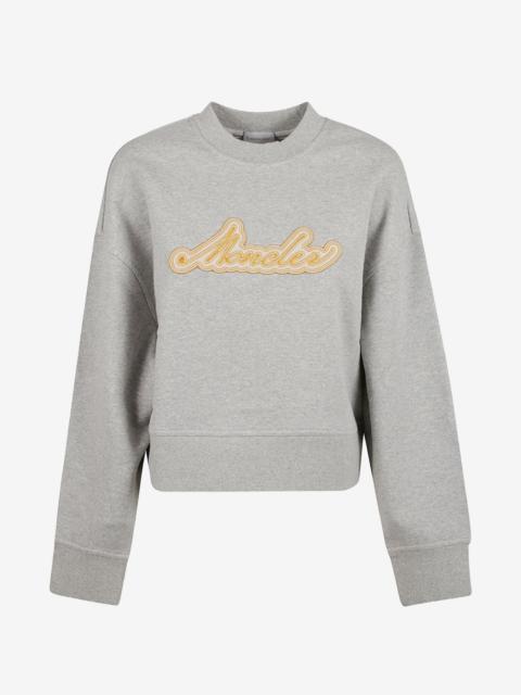 Moncler logo-patch sweater