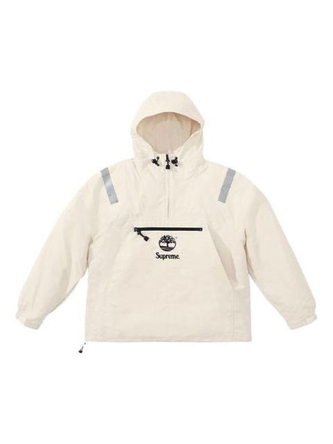 Supreme Supreme x Timberland Reflective Taping Anorak 'White Black' SUP-SS21-710