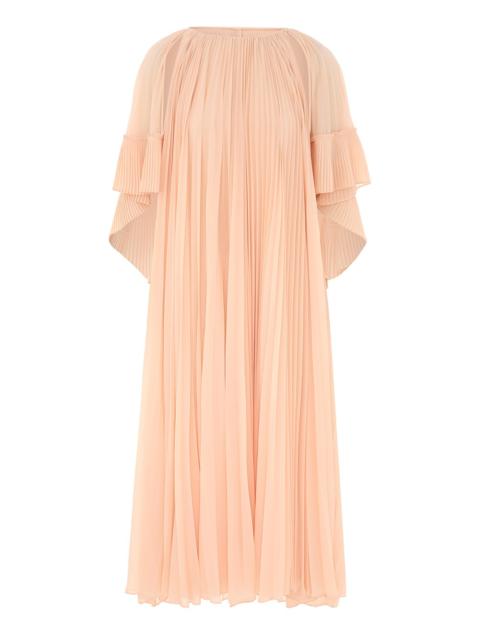 Zimmermann ILLUMINATE PLEATED CAPE MAXI