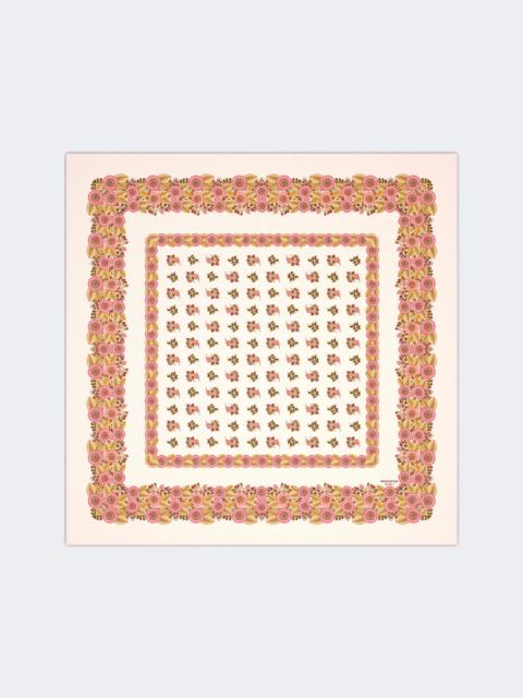 WEEKEND Max Mara ONESTORING Patterned silk twill foulard - NATURAL