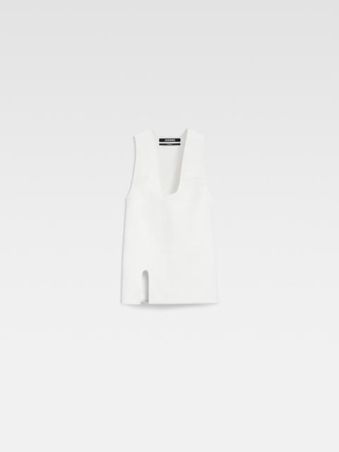 JACQUEMUS The U collar dress