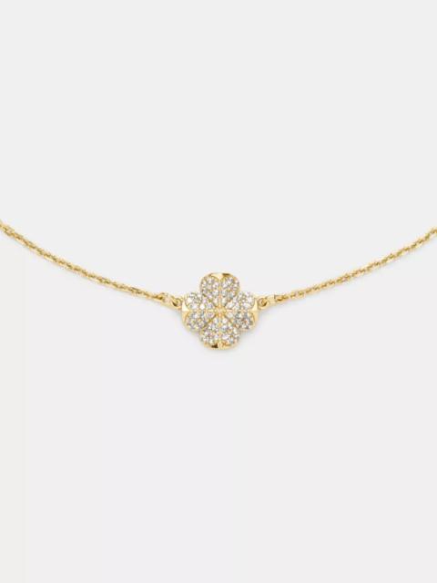 kate spade Spade Flower Pave Scatter Necklace