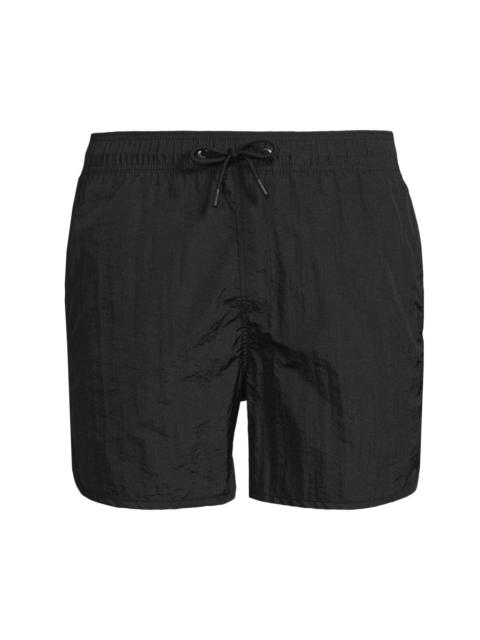 onia Men's Nylon Crinkle Multifunctional Shorts - Black