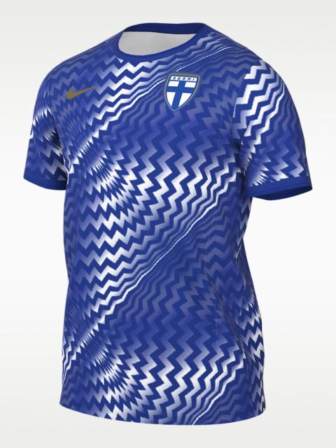 Nike Finland Men's Nike Dri-FIT Soccer Pre-Match Short-Sleeve Top