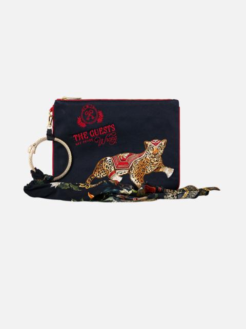 CAMILLA RING SCARF CLUTCH