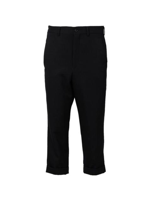 Comme Des Garçons cropped trousers