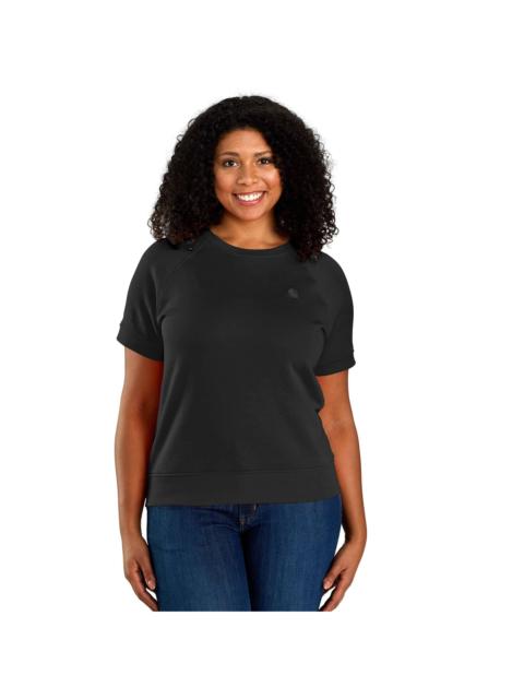 Carhartt Women's TENCEL™ Fiber Series Relaxed Fit French Terry Short-Sleeve Sweatshirt