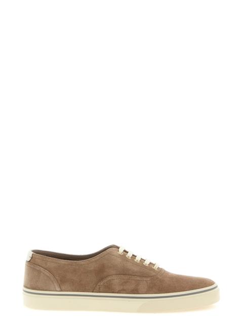Suede sneakers