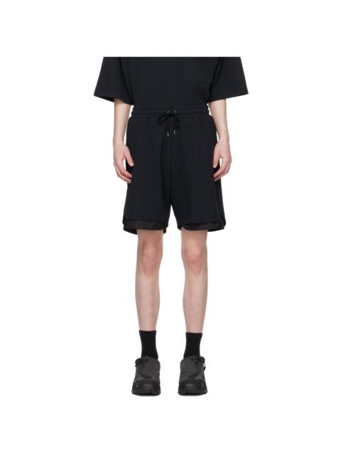 meanswhile Navy Easy Shorts