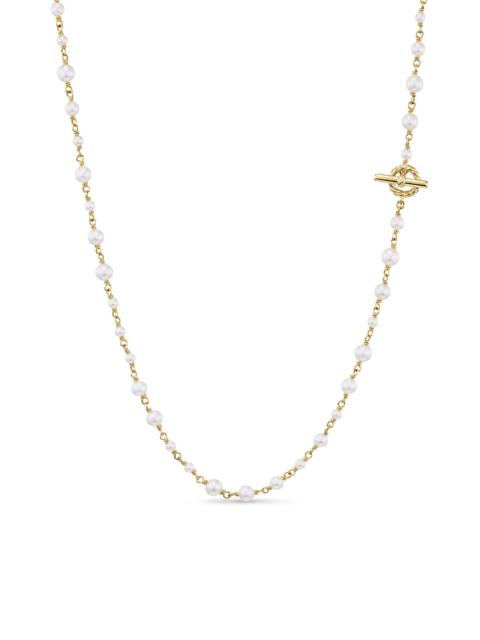 DAVID YURMAN Women's Pearl Classics Toggle Chain Necklace in 18K Yellow Gold - Pearl