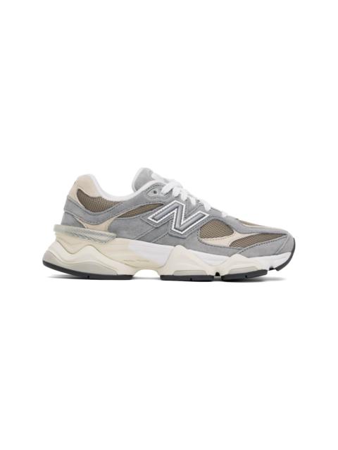 Gray & Beige 9060 Sneakers