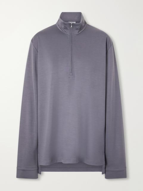 RIER Polar Jogging Virgin Wool Half-zip Sweatshirt