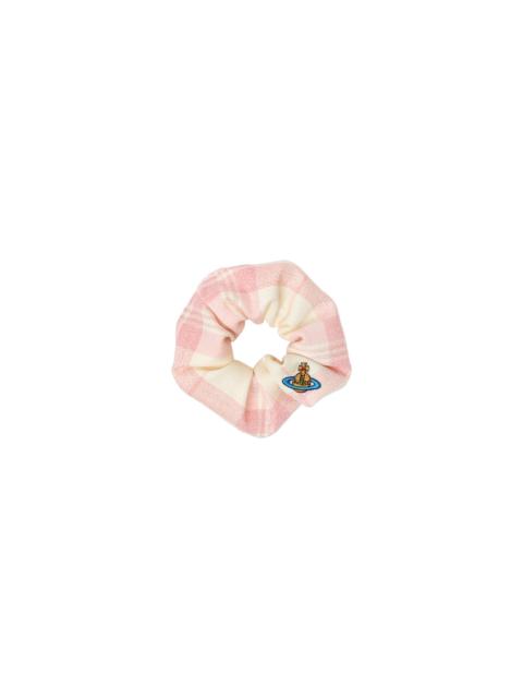 Vivienne Westwood SCRUNCHIE SMALL - IVORY/PINK