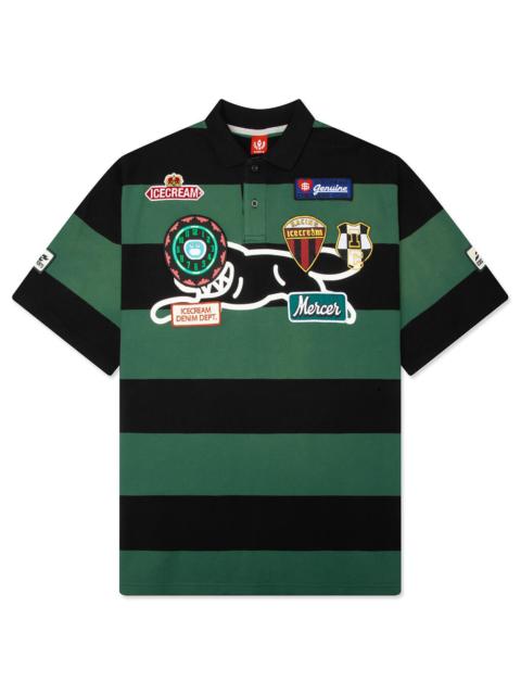 ICECREAM TAMARIND S/S POLO - BLACK/GREEN