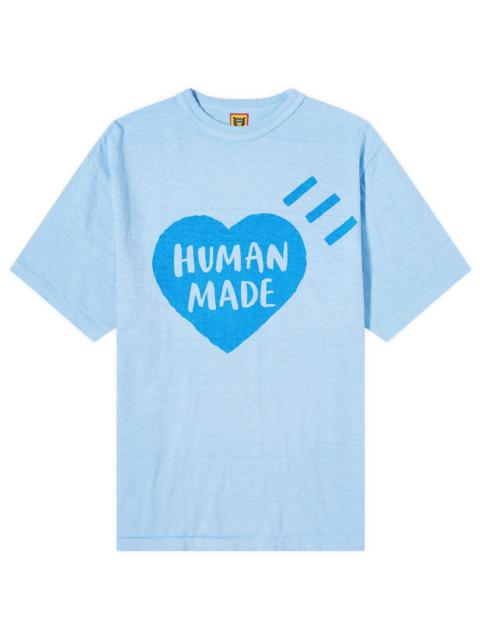 Human Made Human Made Garment Dyed Big Heart T-Shirt