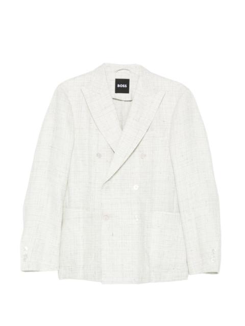 BOSS double-breasted blazer