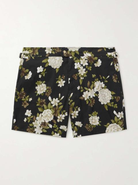 TOM FORD Hendrix Slim-Fit Short-Length Floral-Print Swim Shorts