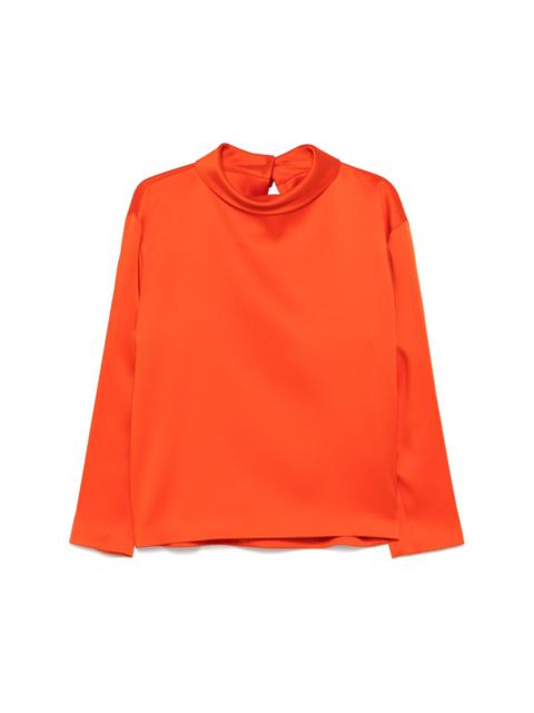 Carven satin blouse