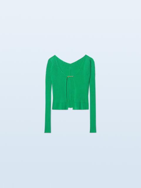 JACQUEMUS La maille Pralù longue