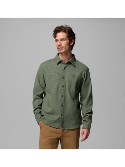 Columbia Men's Twill River Long Sleeve Knit Shirt