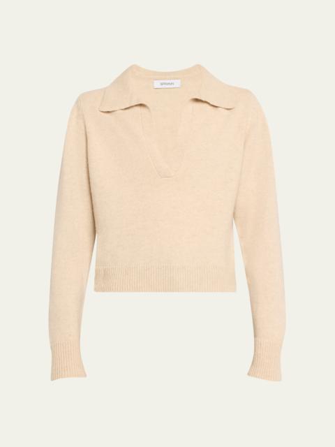 SPRWMN Cashmere Henley Sweater