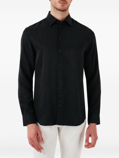 EMPORIO ARMANI buttoned pattern shirt