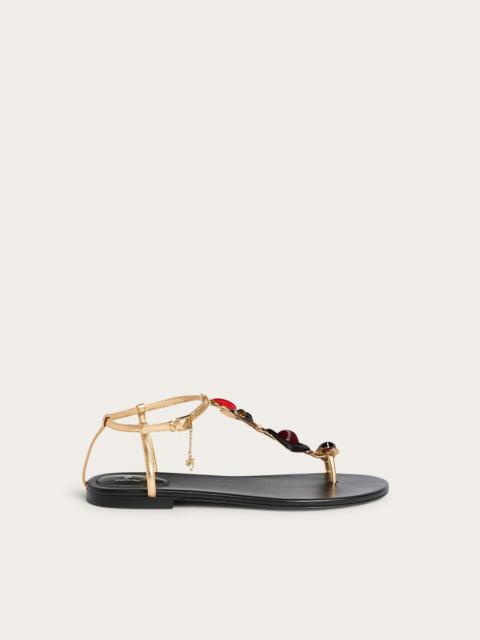 PUCCI BIJOUX LEATHER SANDALS