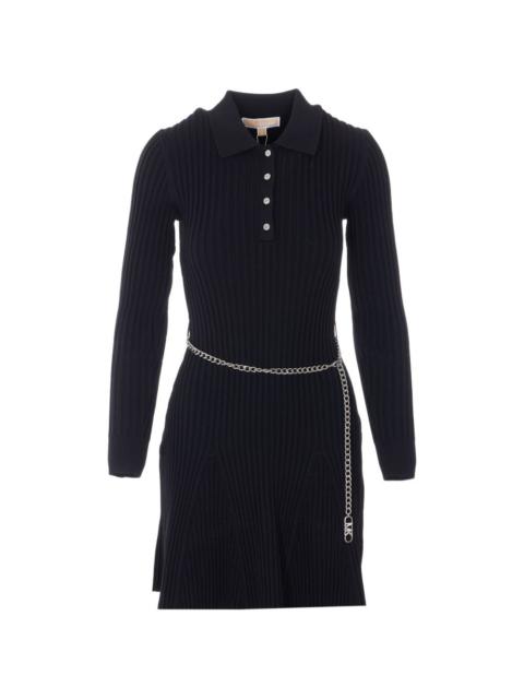 MICHAEL KORS knitted chain dress