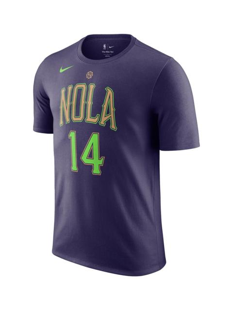 Nike NBA PELICANS 24/25 CITY 'INGRAM 'EDITION N&N T-SHIRT "Purple" HJ2781 535