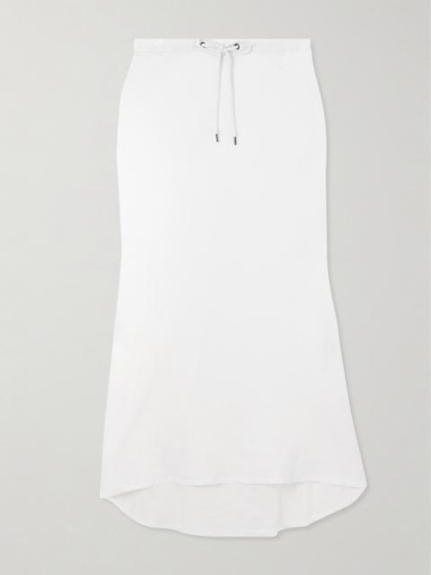 JAMES PERSE Surfside Asymmetric Linen Skirt