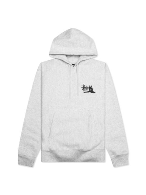 Stüssy RELAX HOODIE - ASH HEATHER