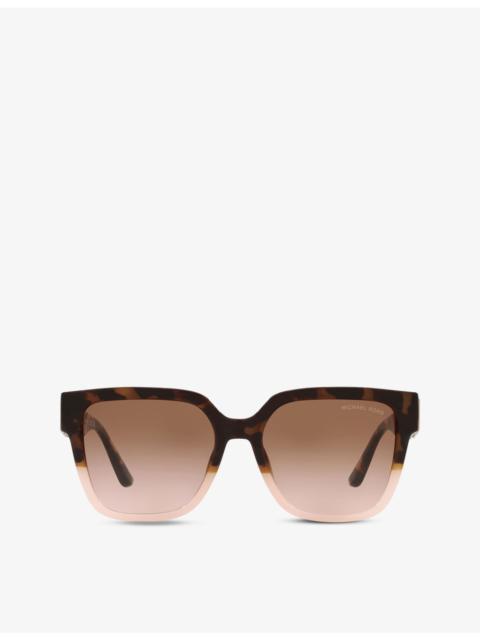 MICHAEL KORS MK2170U Karlie square-frame acetate sunglasses