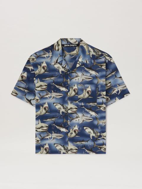 Palm Angels Sharks Bowling Shirt