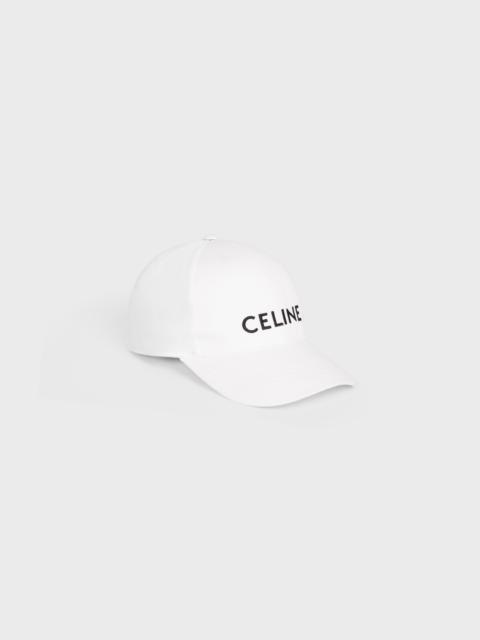 CELINE BASEBALL CAP IN COTTON