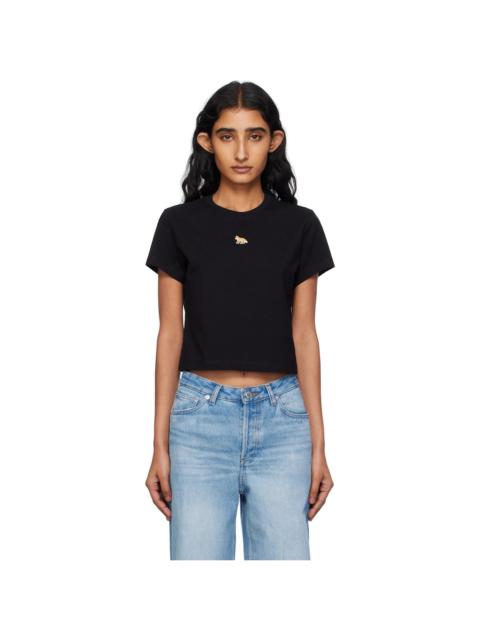 Maison Kitsuné Black 'Baby Fox' Baby T-shirt