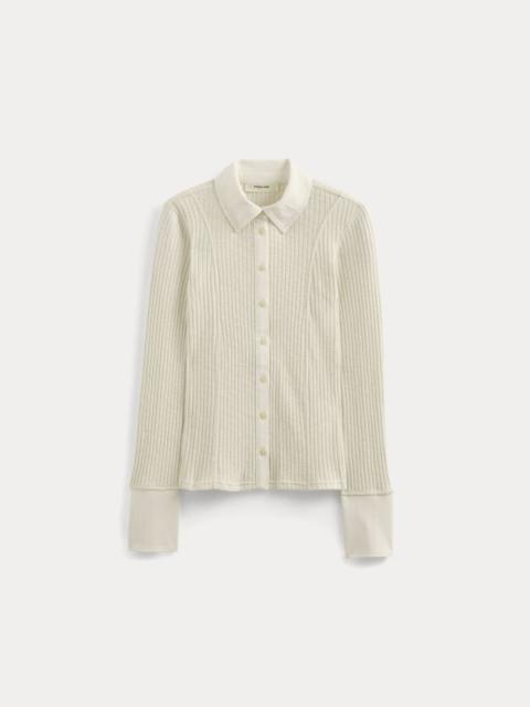 EVERLANE COZY RIB BUTTON-UP