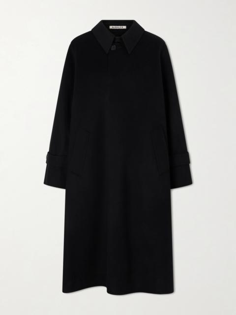 AURALEE Melton Wool Coat