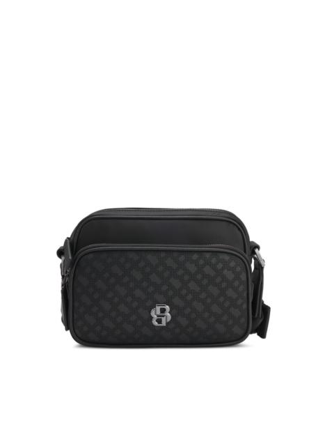 BOSS logo-monogram messenger bag