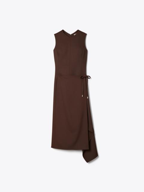 TORY BURCH Twill Wrap Dress