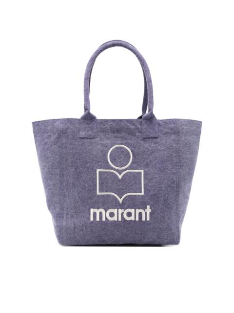 Isabel Marant small Yenky logo-embroidered tote bag