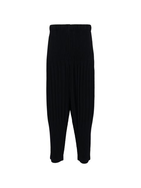 ISSEY MIYAKE SS24 BASICS TAPERED PANTS - NAVY
