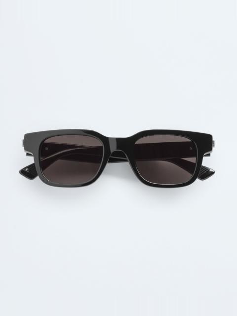 Bottega Veneta BV1411S Classic Squared Sunglasses