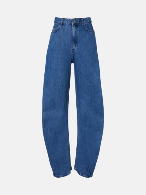 ROTATE Barrel-leg jeans