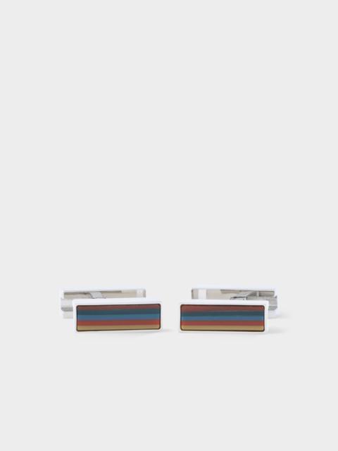 Paul Smith 'Artist Stripe' Flip Cufflinks
