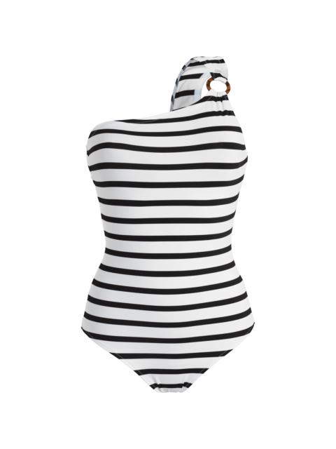 Vilebrequin Women Asymmetric One-piece Rayures