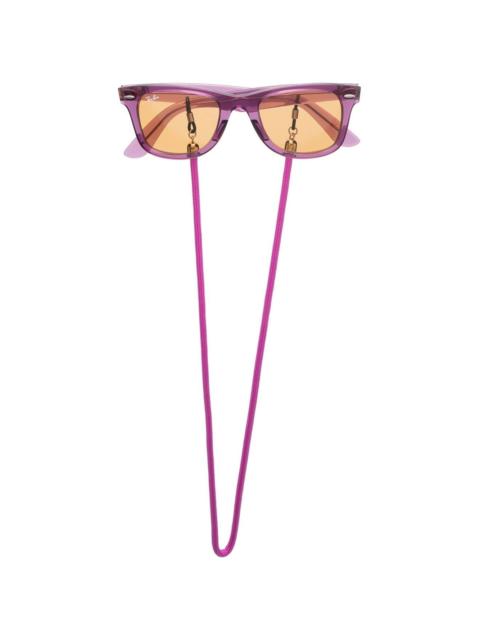 Ray-Ban transparent-frame Wayfarer sunglasses